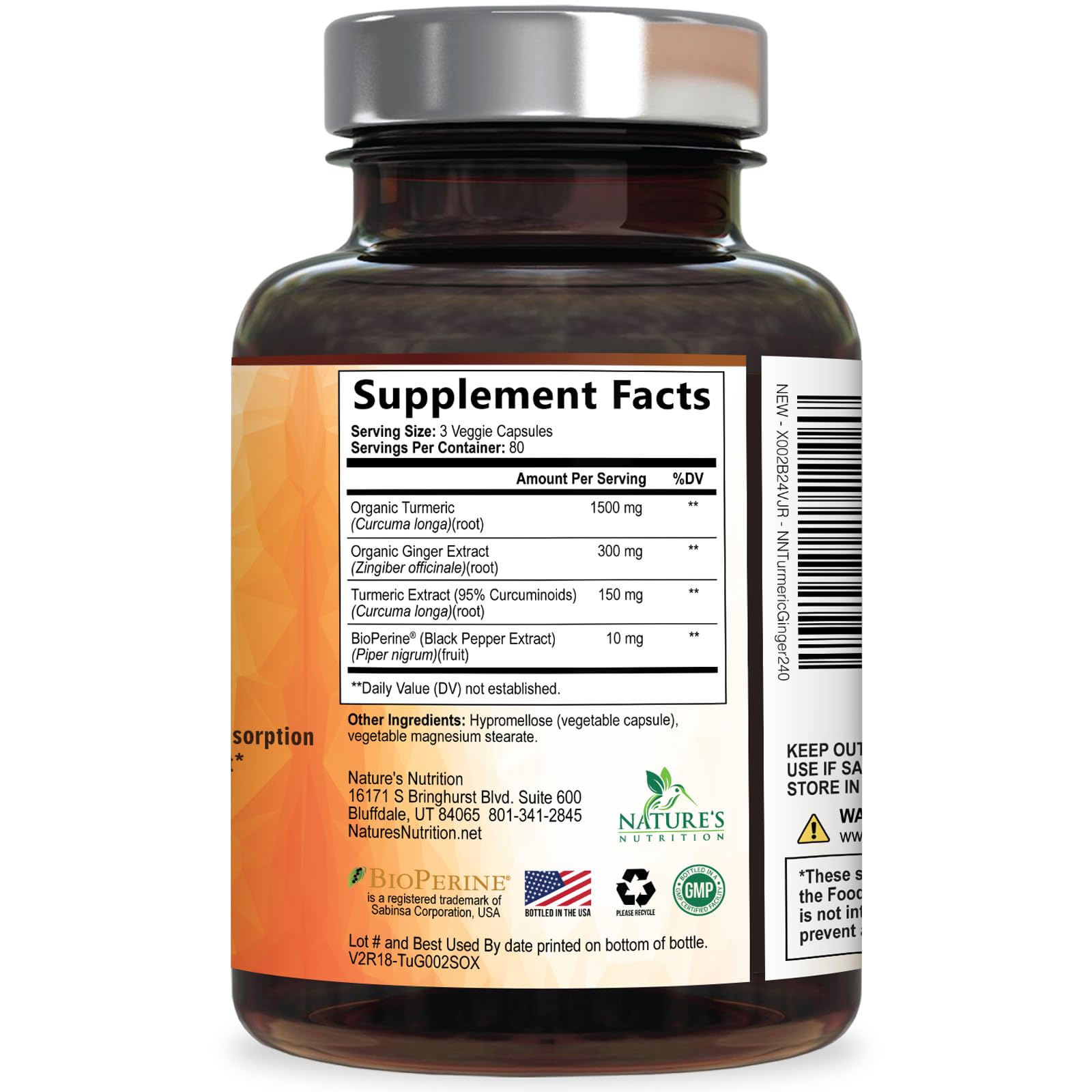 Full product shot emphasizing value of 240 capsules.