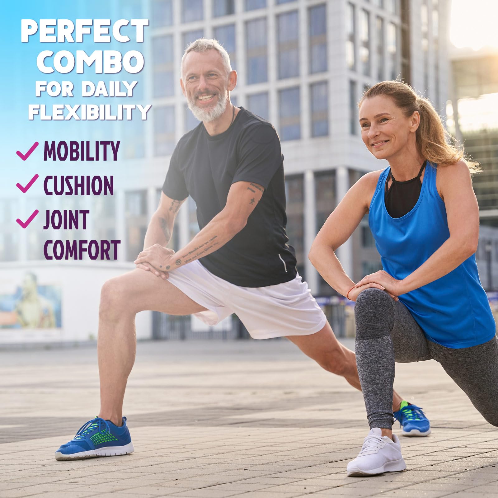 Nature's Nutrition Joint Support Gummies chewable texture closeup for a delicious daily option