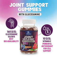 Nature's Nutrition Joint Support Gummies serving idea for daily intake