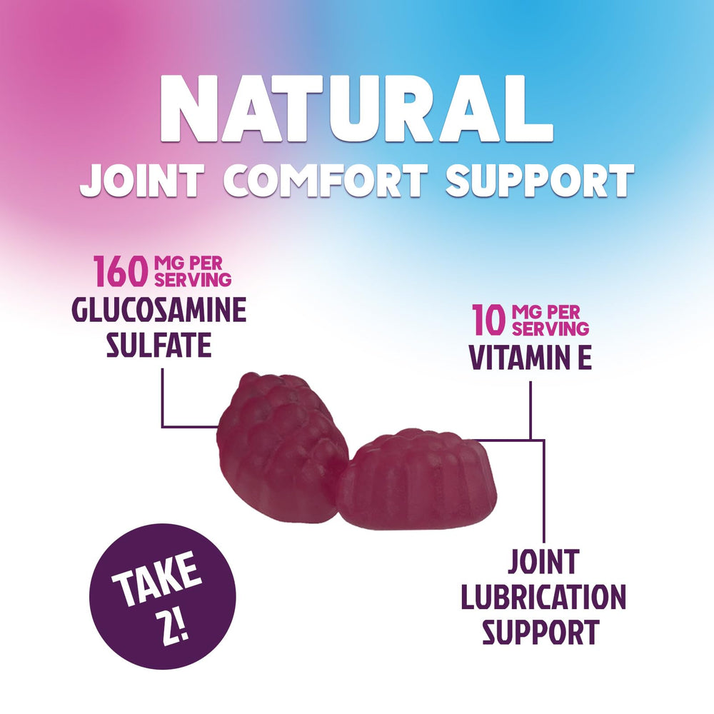 Nature's Nutrition Joint Support Gummies vitamin E detail for antioxidant support