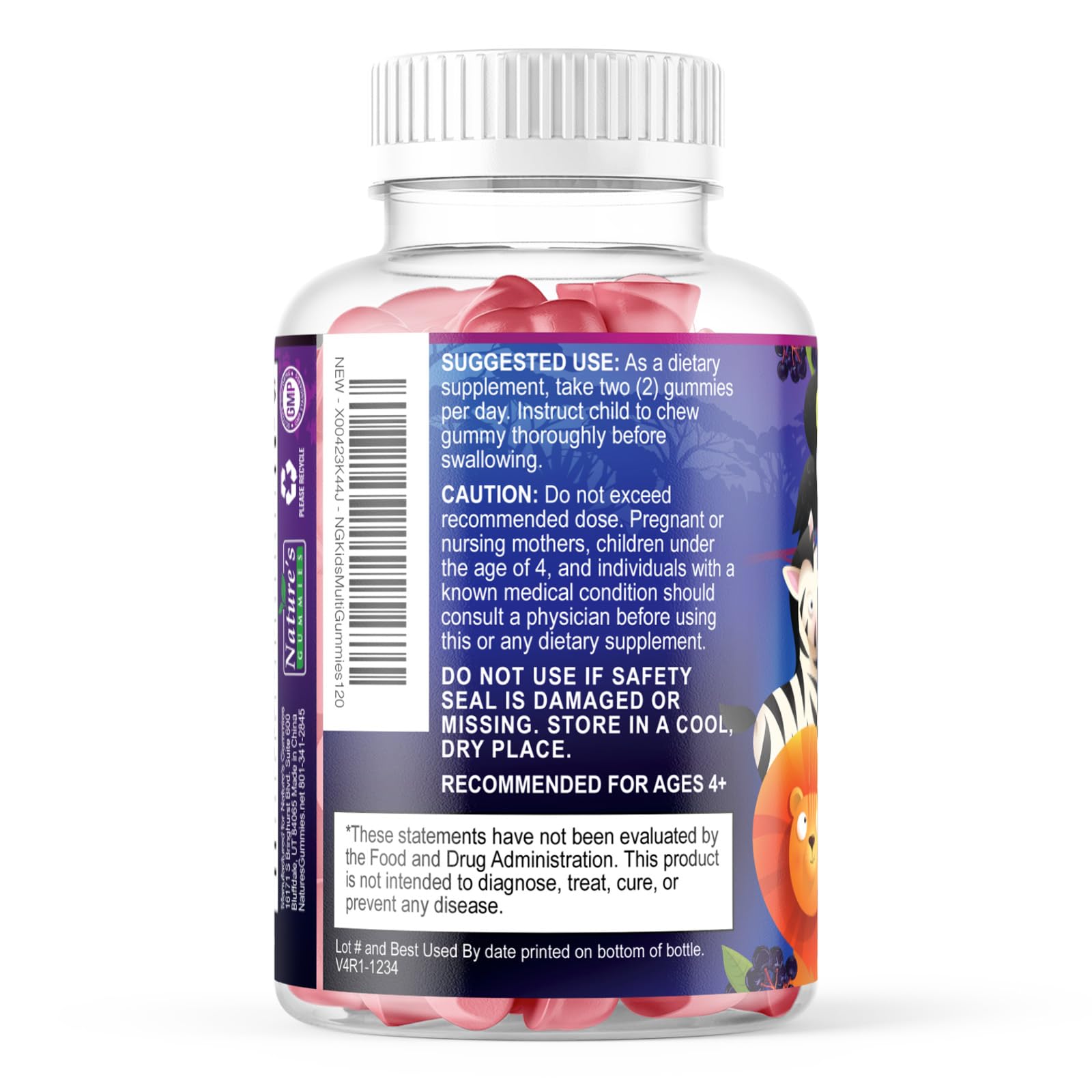 Child reaching for colorful gummies showcases kid-friendly routine.