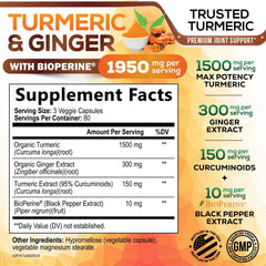 Capsules showing 95% curcuminoids in the Nature's Nutrition formula.