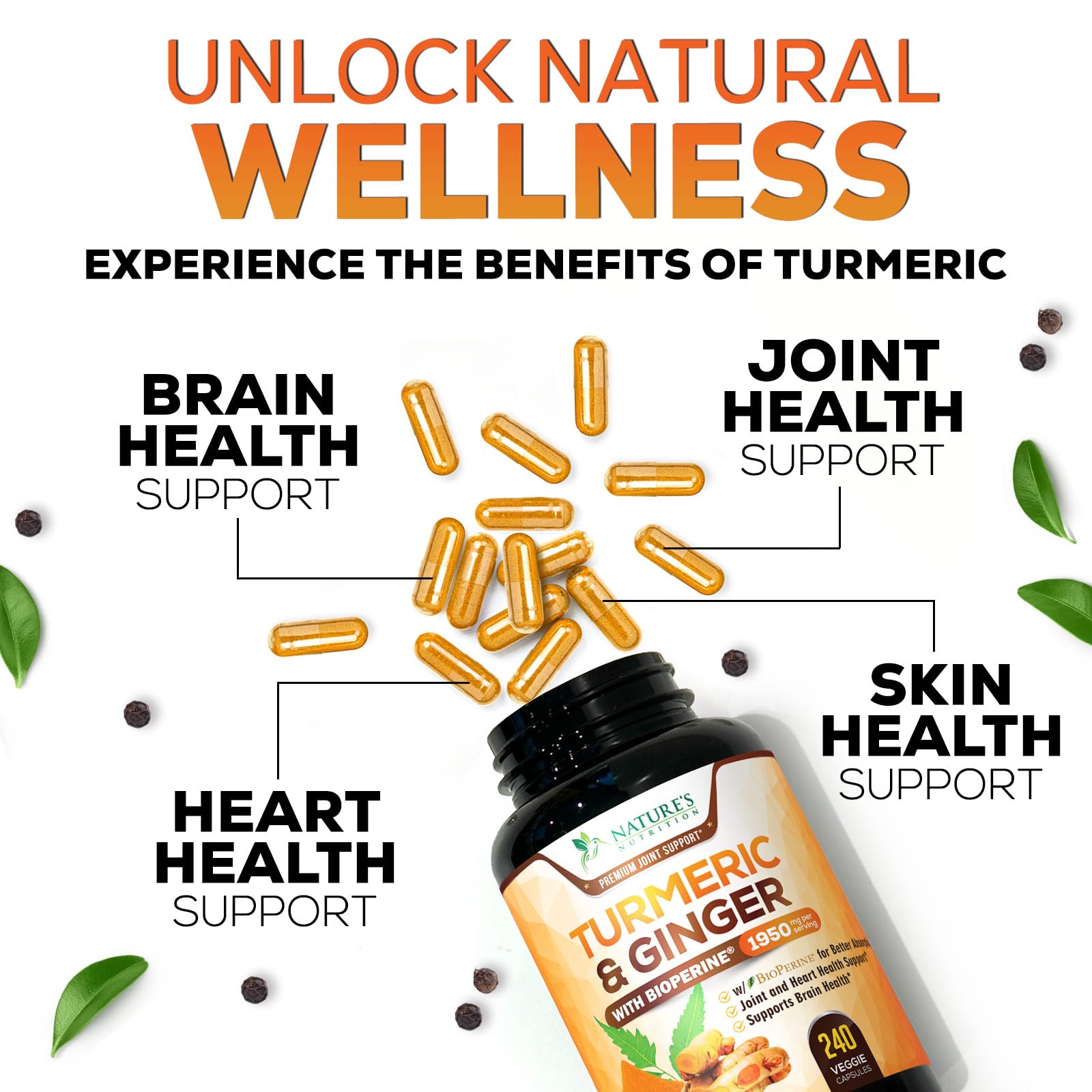 Vegan non-GMO seal indicating clean-label Nature's Nutrition product.