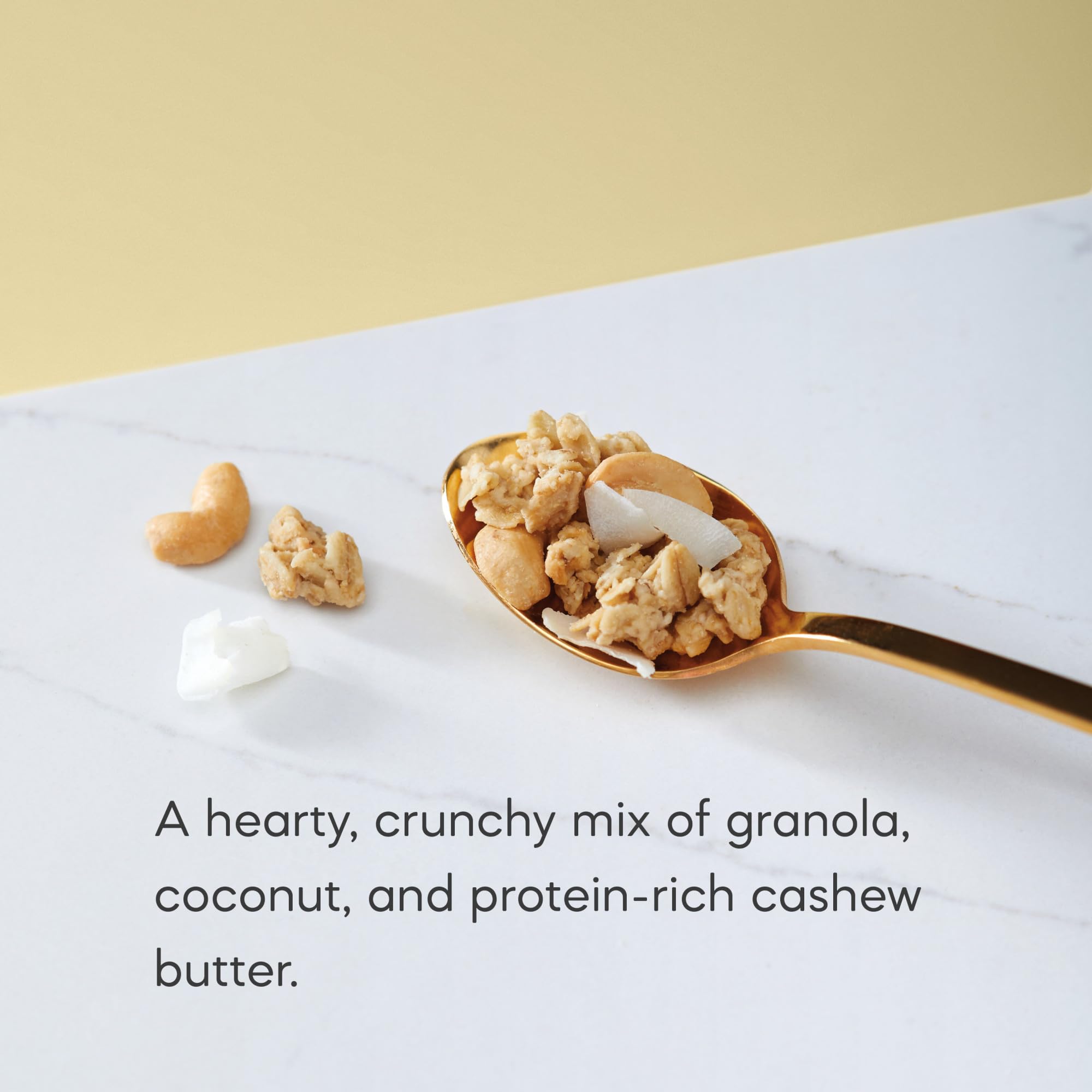 Nature's Path coconut chunks add tropical sweetness to crunch