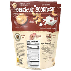 Nature's Path gluten-free granola clusters for a fiber-rich breakfast