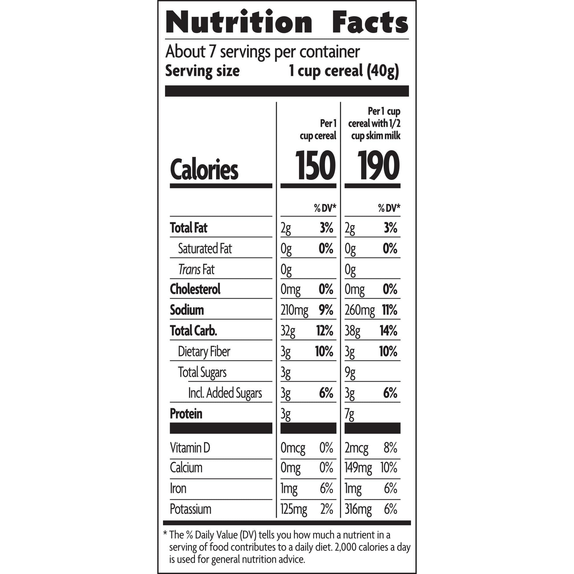 Nature's Path Organic Crispy Rice Cereal on table, versatile breakfast option.