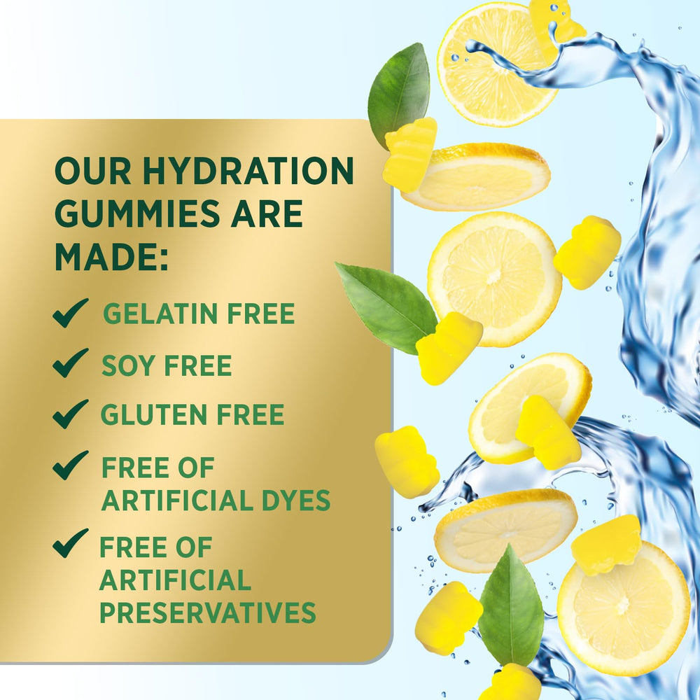 Daily electrolyte supplement from Nature's Peak in lemon flavor