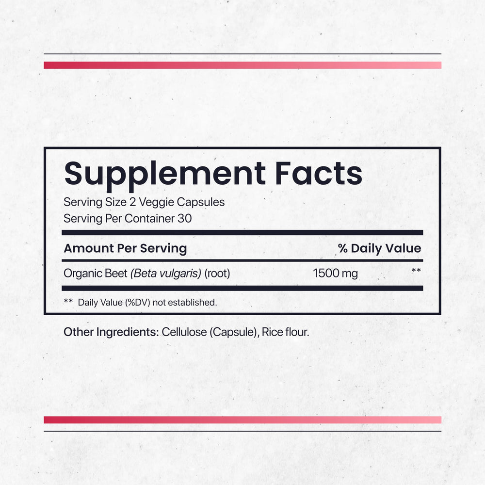 Two capsules daily from Nature's Pure Blend for routine circulatory support
