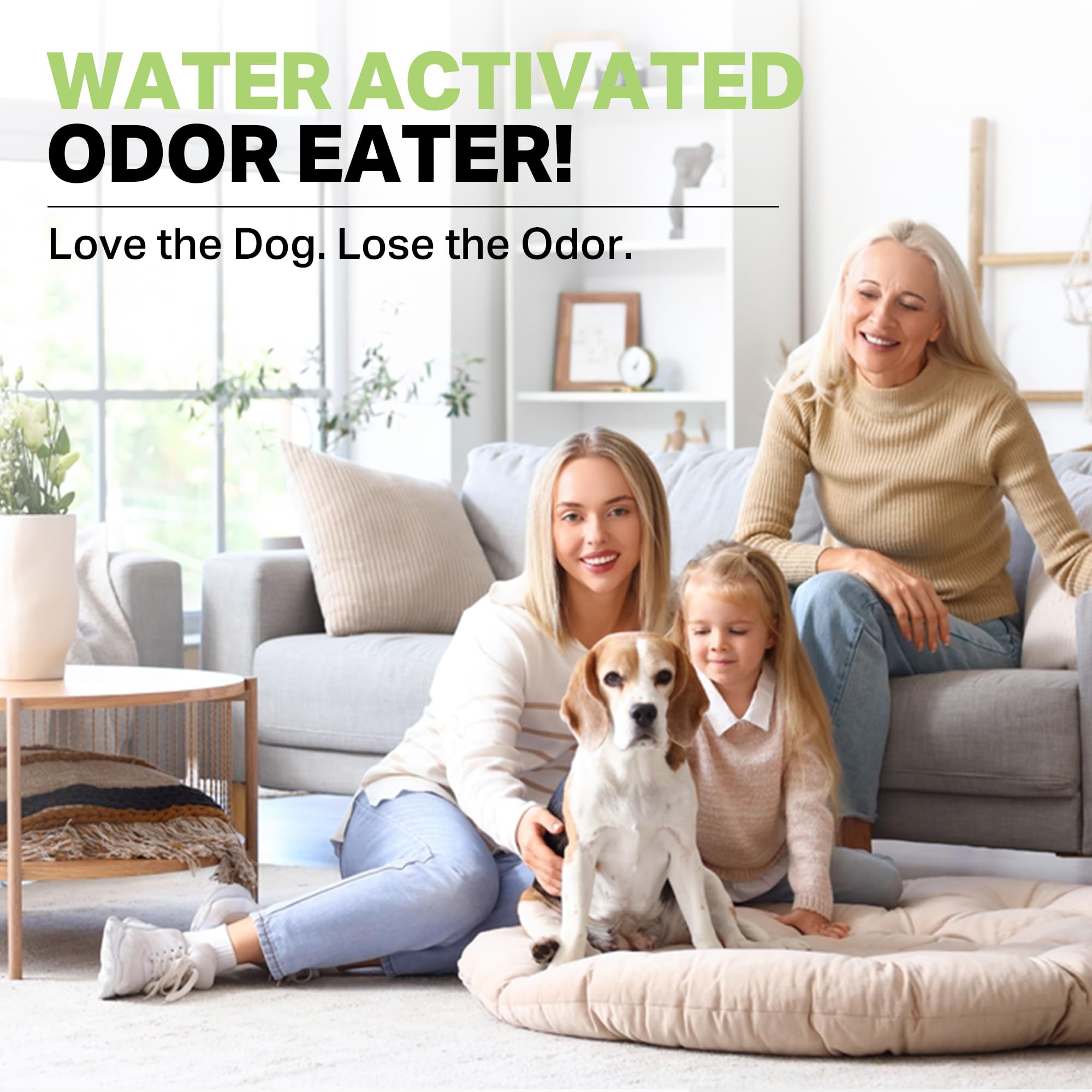 Nature's Pure Edge laundry boost to refresh pet bedding