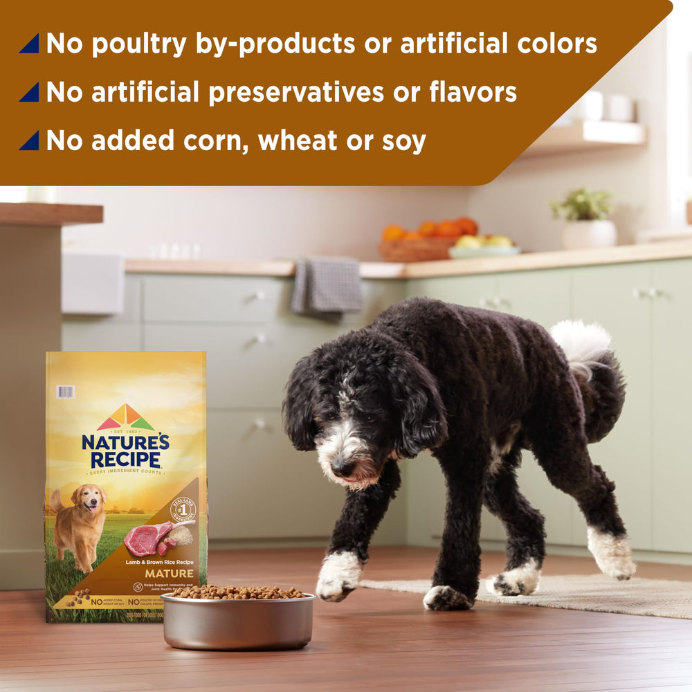 Lamb and chicken fat detail supports skin and coat health