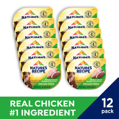 Nature’s Recipe no corn wheat or soy label—clean grain-free nutrition.