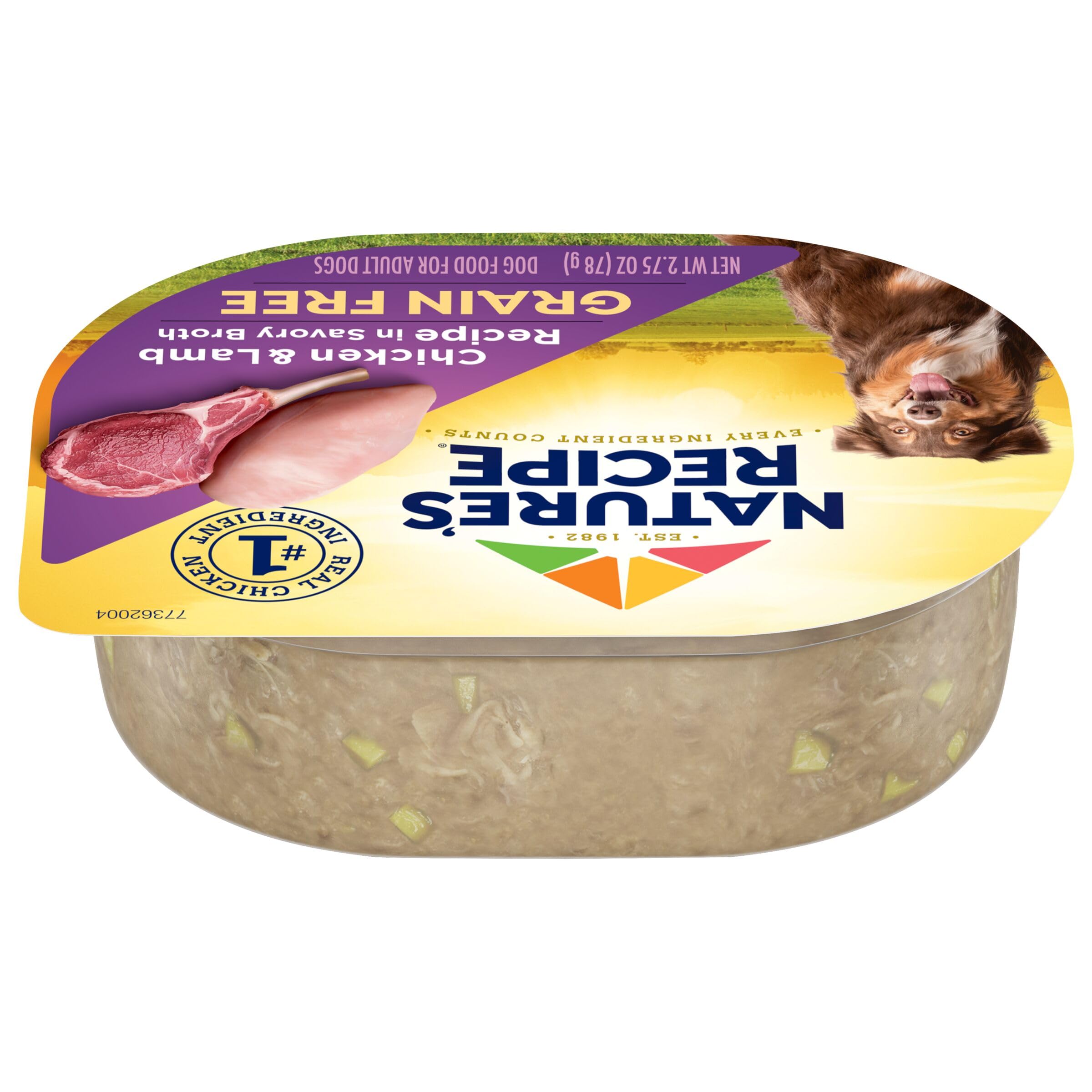 Savory broth texture from Nature's Recipe, appealing aroma for mealtime.