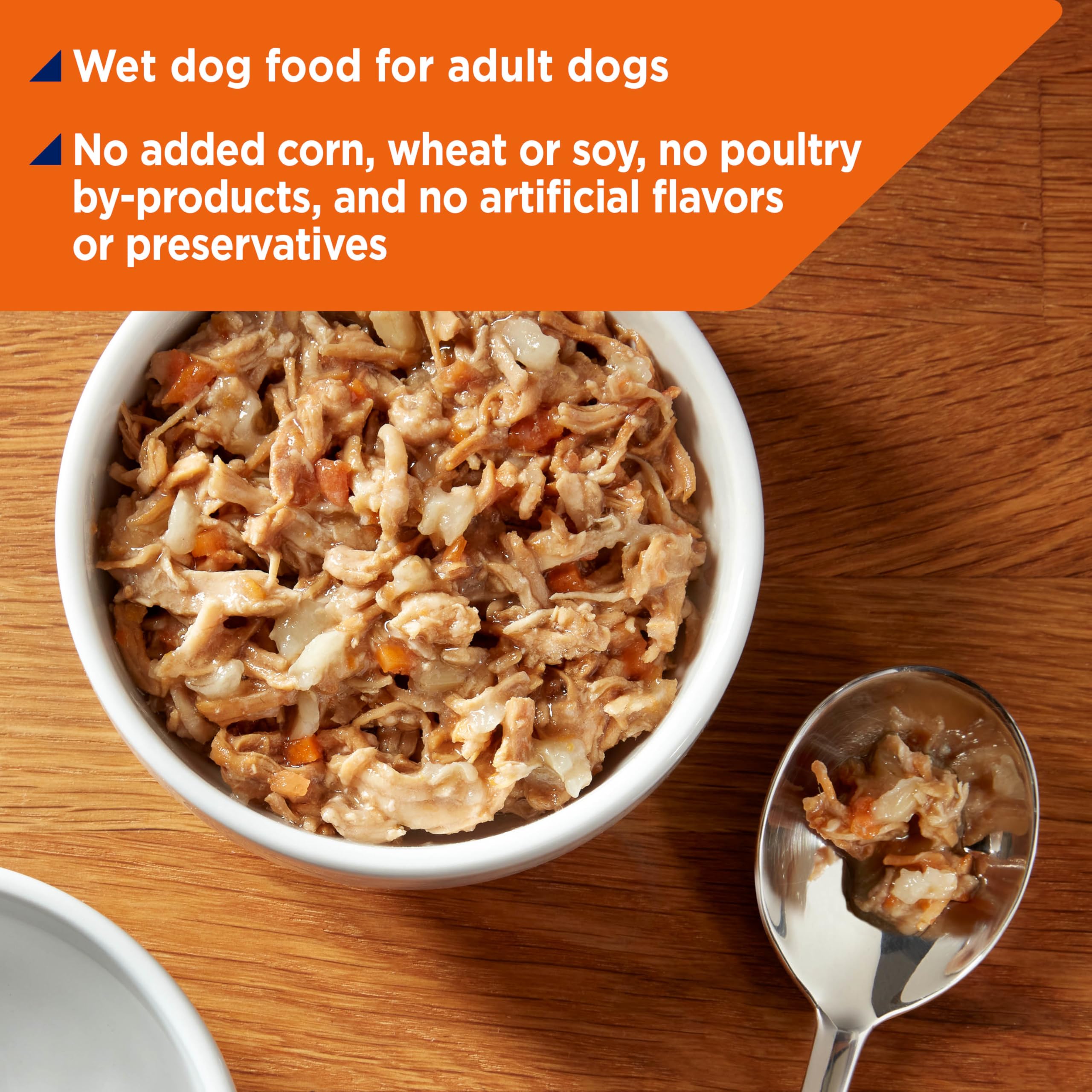 Twelve cups shown for easy adult-dog meals with Nature's Recipe.