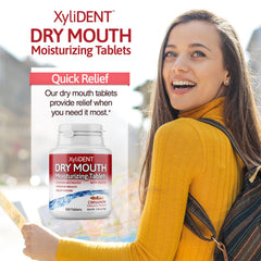 Packaging display suggesting on-the-go relief for busy days