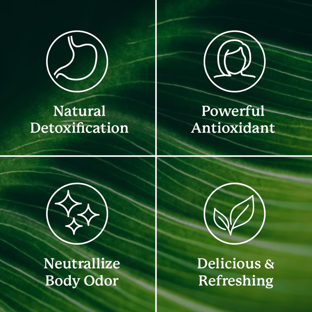 Antioxidants in Nature's Sunshine chlorophyll for inner glow