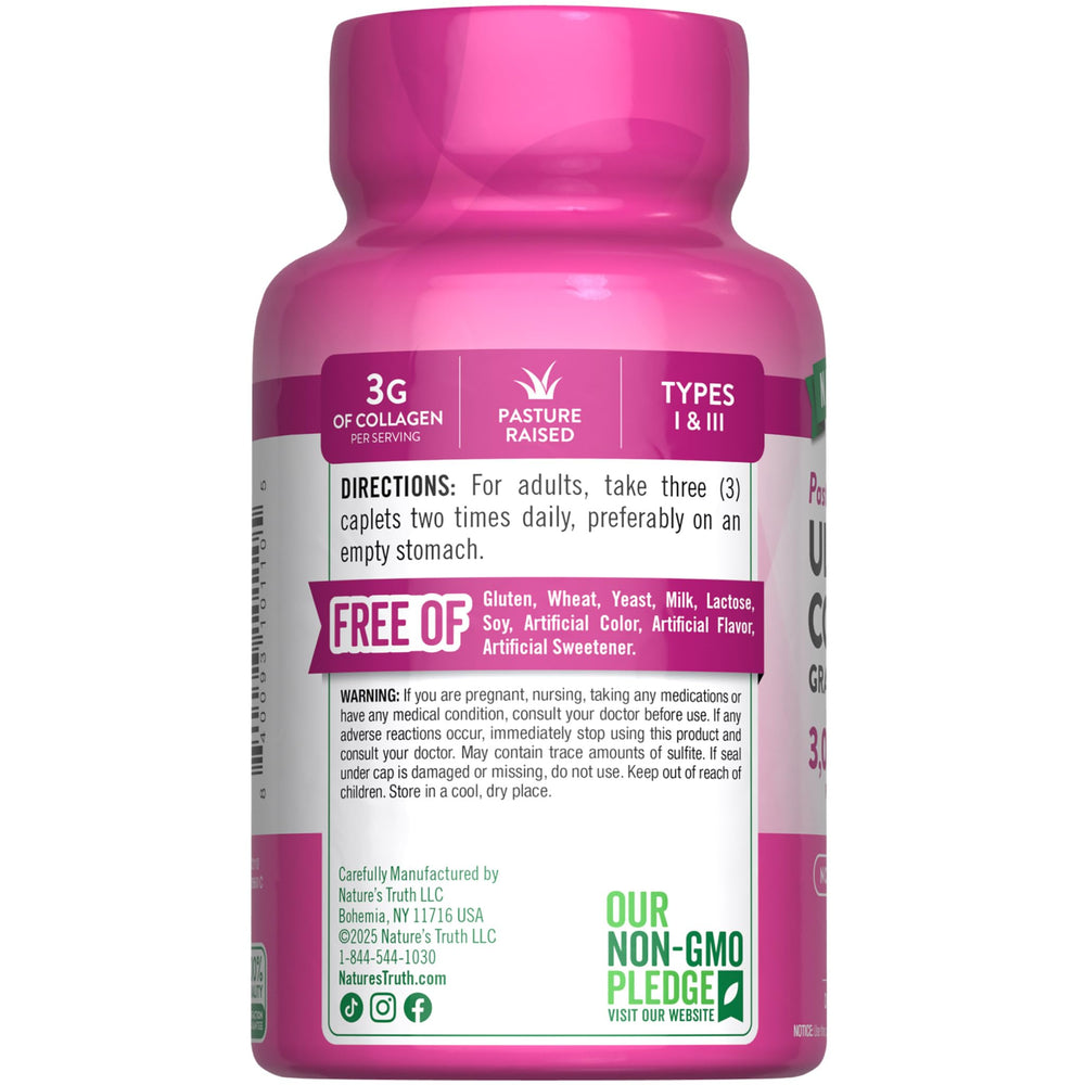 Nature's Truth Collagen Peptides packaging conveying quality and trust