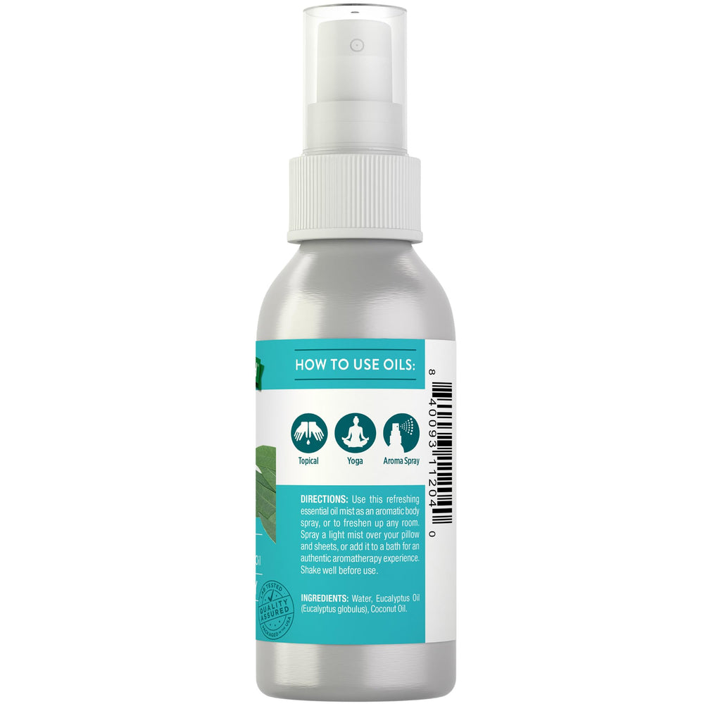 Nature's Truth Eucalyptus Mist spray uses for home refresh
