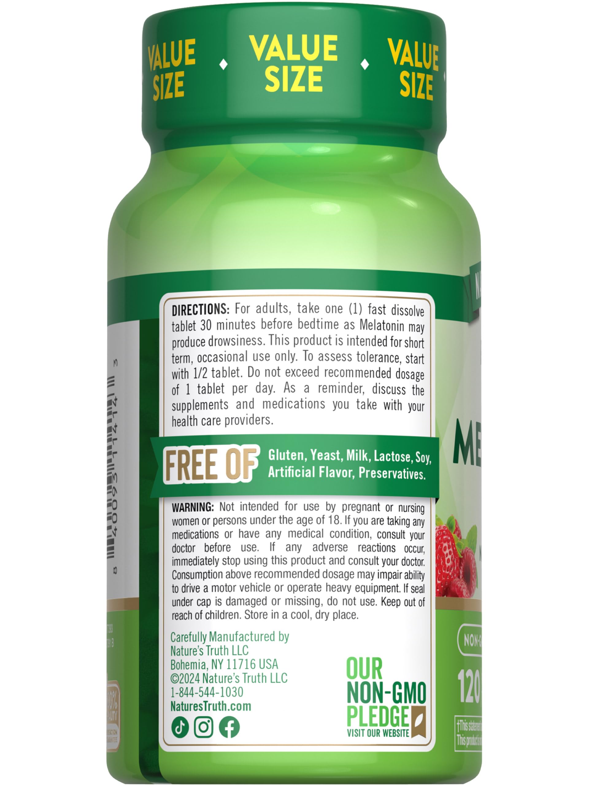 Nature's Truth heritage banner highlighting three generations of vitamin innovation
