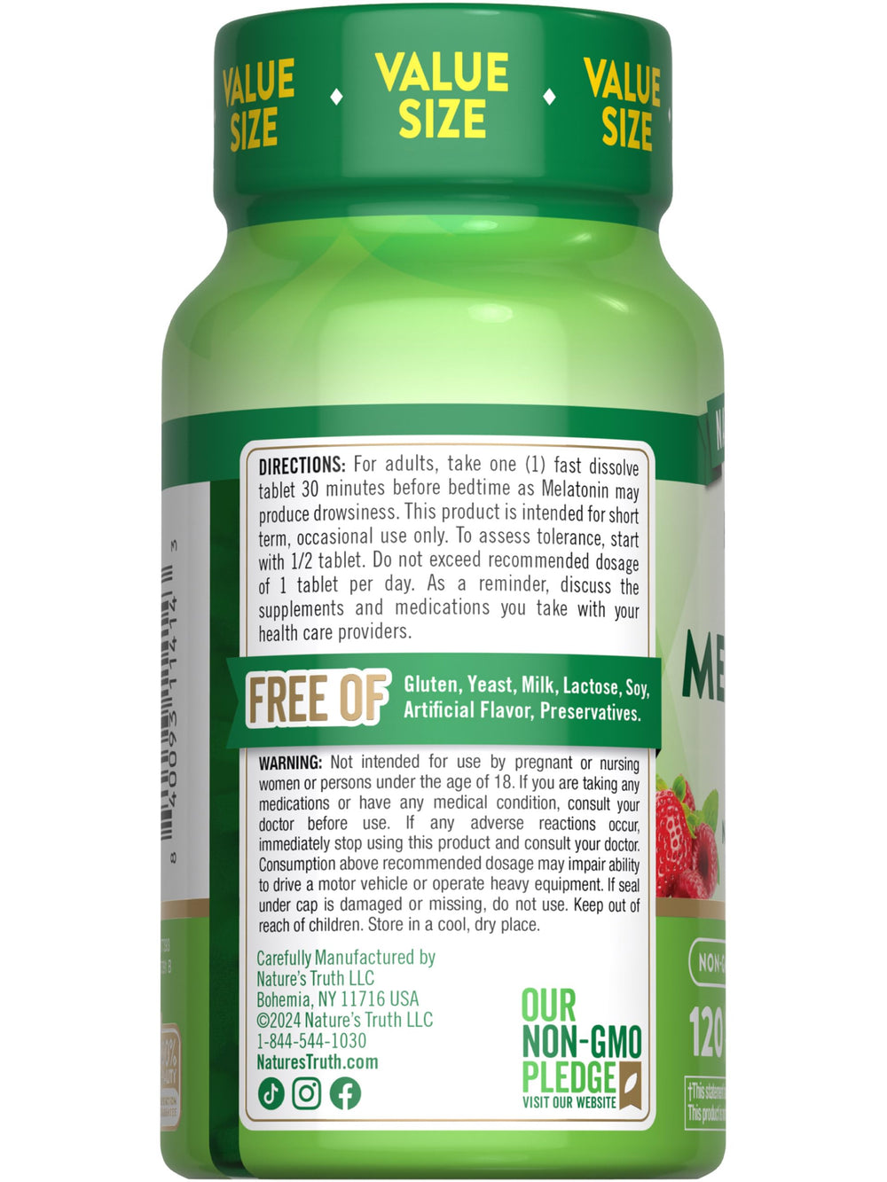 Nature's Truth heritage banner highlighting three generations of vitamin innovation