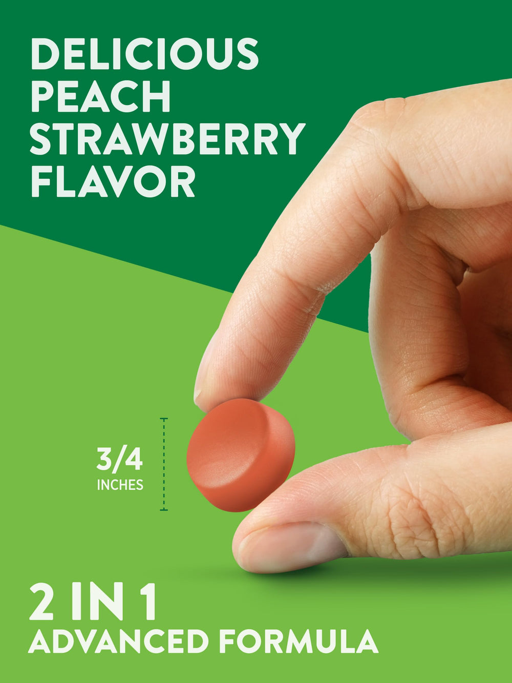 Nature's Truth peach-strawberry flavored gummies appealing to taste