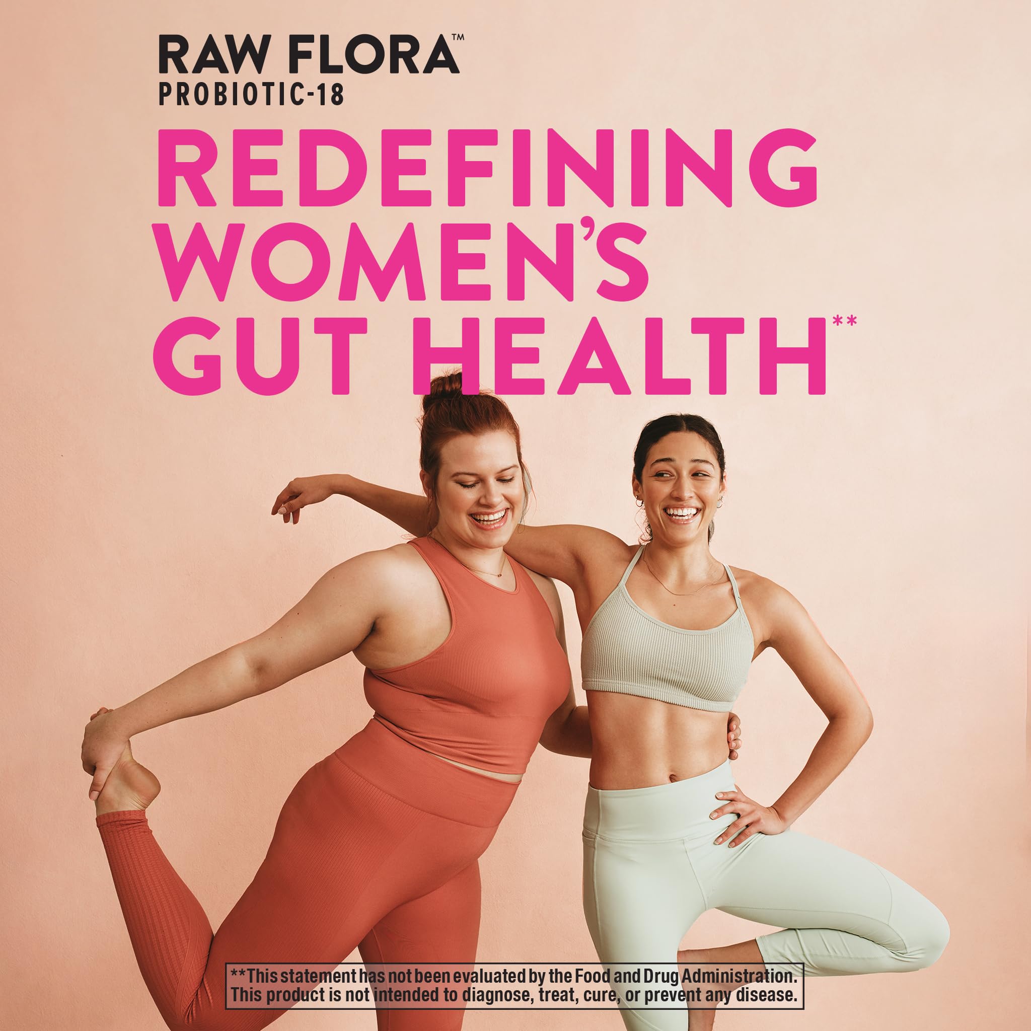 Vegan capsules of Nature's Truth Raw Flora Womens Probiotics