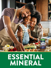Nature's Truth Zinc Gummies ingredients panel shows gluten-free, dairy-free options.