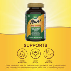 Nature's Way Alive! Max3 cardio blend with hawthorn berry visuals
