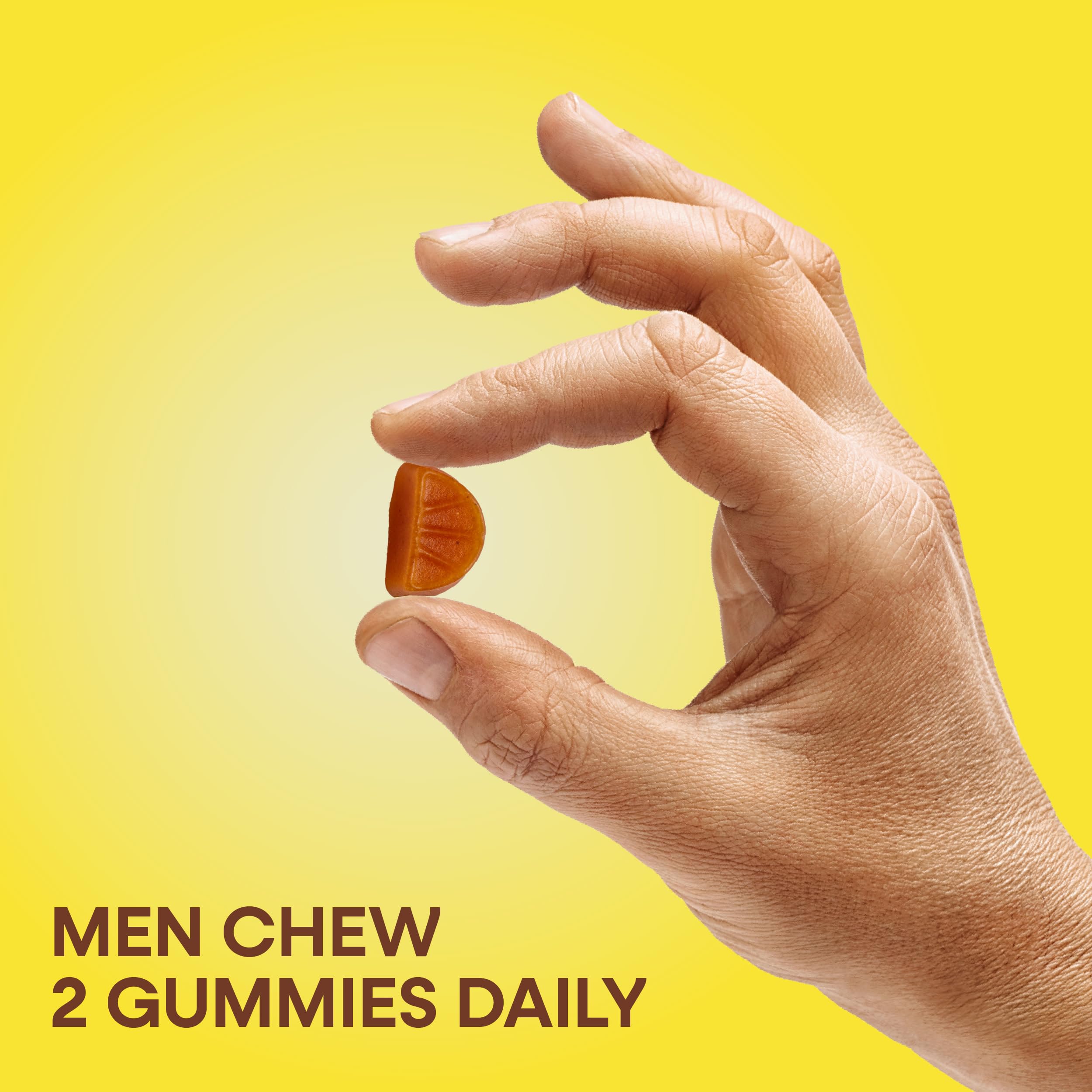 Nature's Way Alive! Men’s 50+ gluten-free vegetarian gummies packaging.