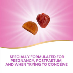 Nature's Way Alive Prenatal Gummy pack highlighting product details