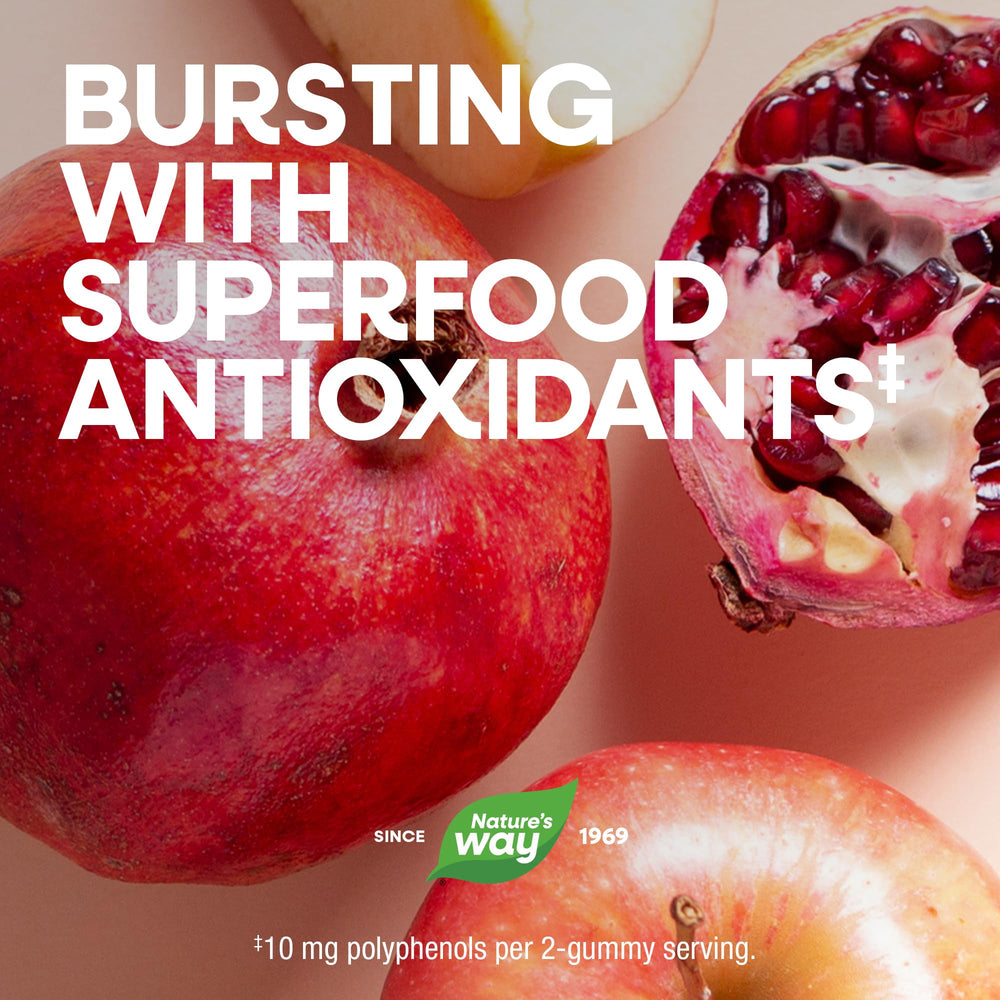 Nature’s Way Alive label shows vitamins and minerals for overall wellness.