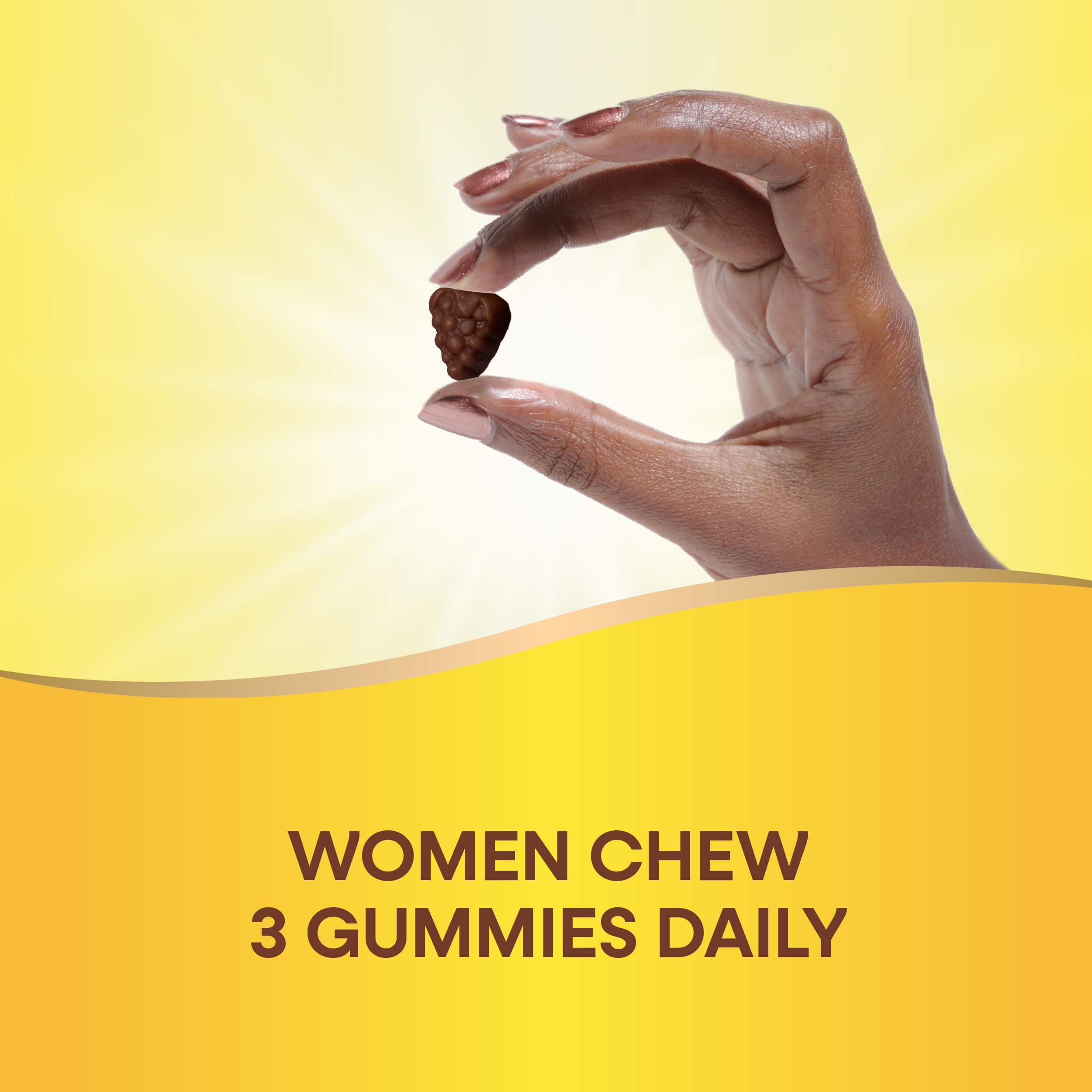 Nature's Way Alive! 50+ gummies gluten-free and vegetarian for dietary needs.