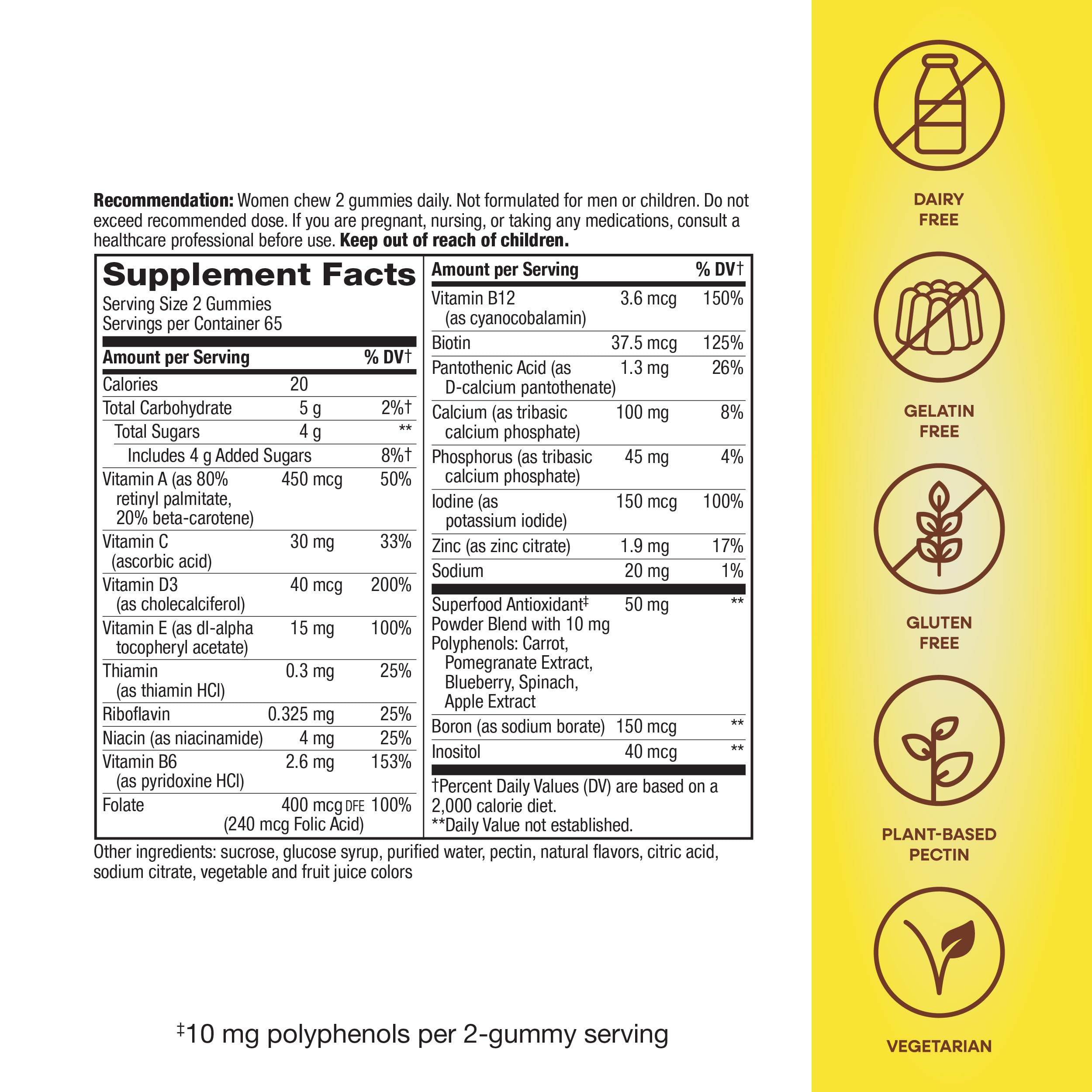 Gummies focused on energy metabolism for busy days with Nature's Way Alive!