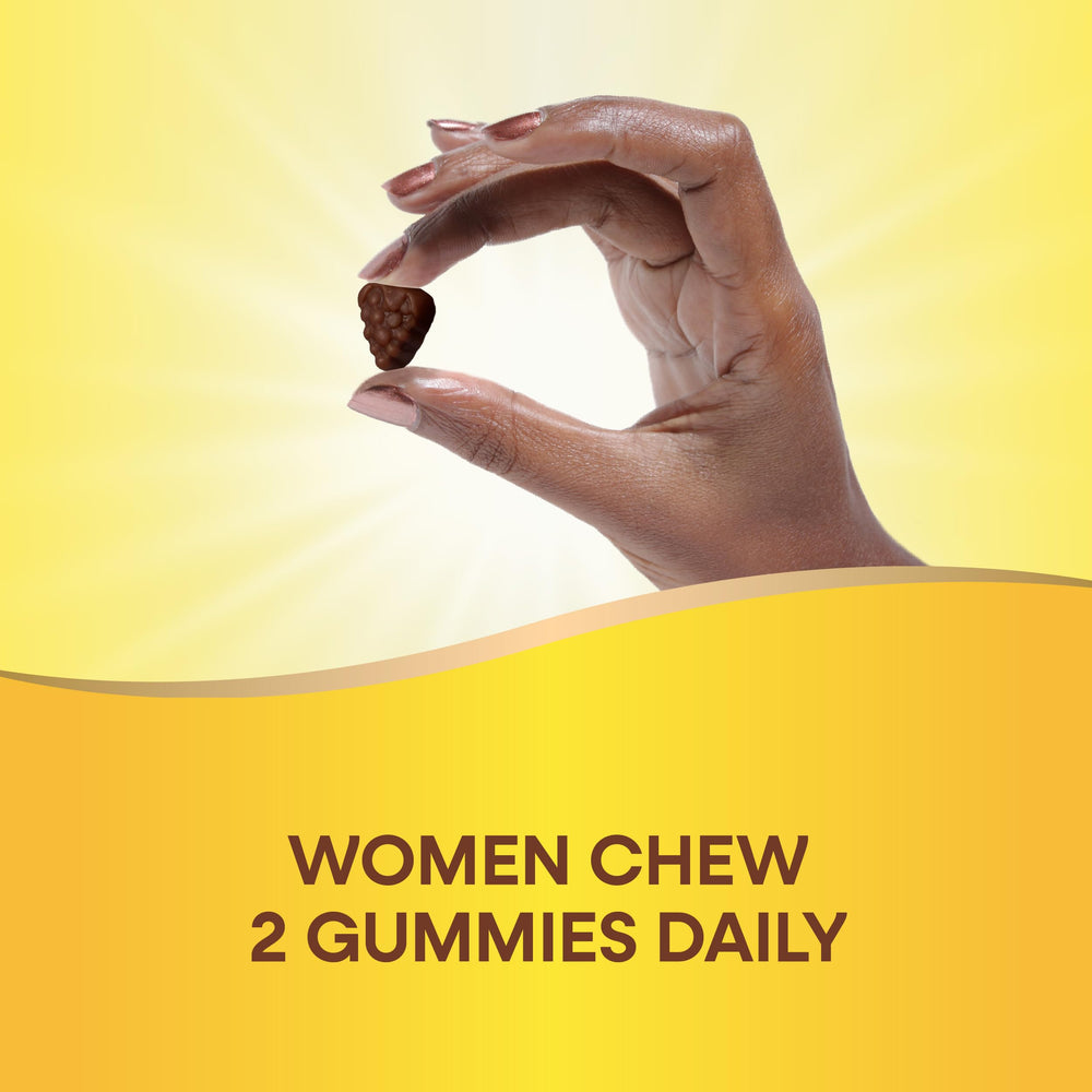 Alive! mixed berry flavor gummies provide a tasty daily ritual for wellness.