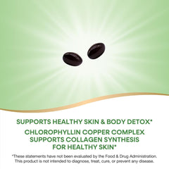 Nature's Way Chlorofresh bottle and packaging; emphasizes gluten-free, dairy-free formulation.