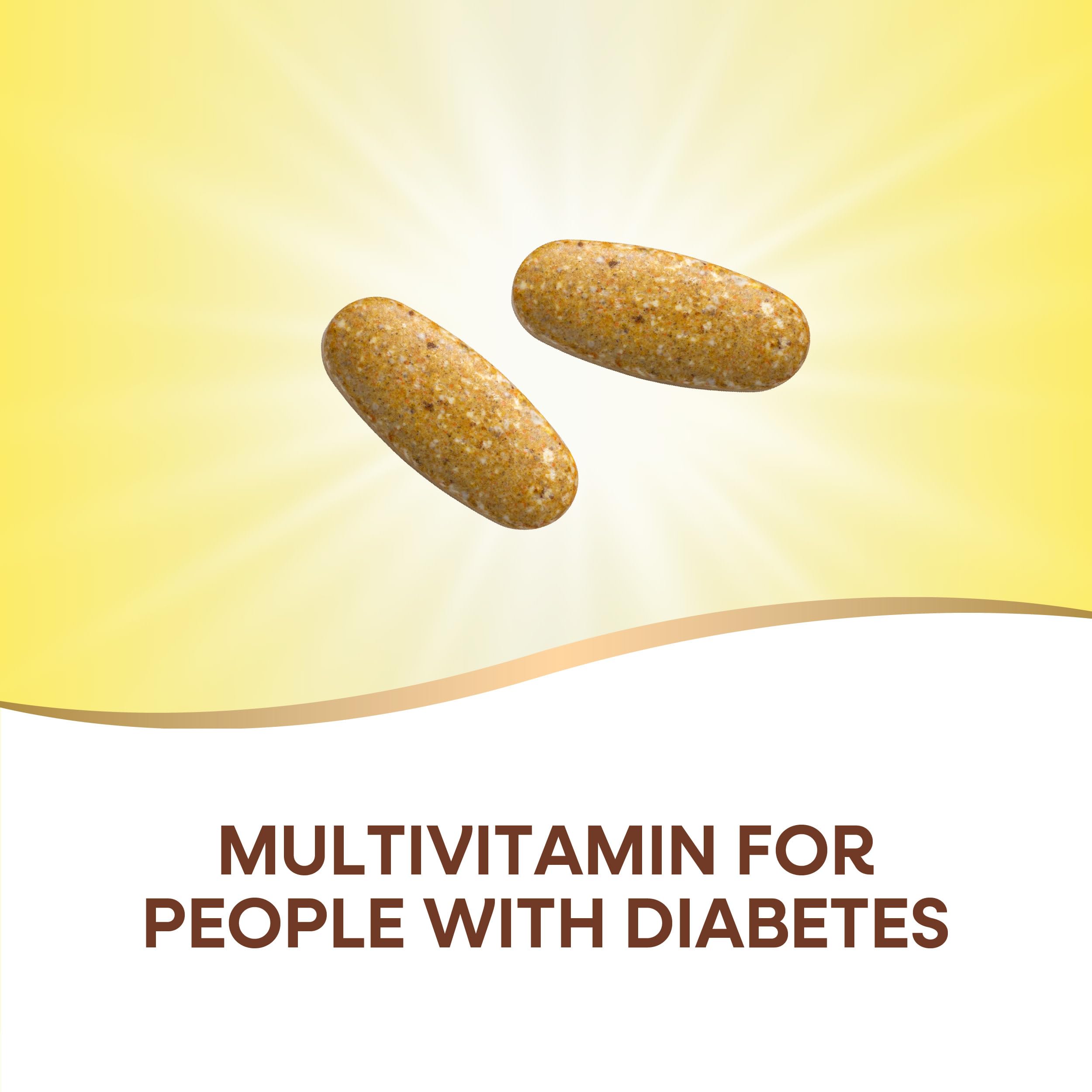 Nature's Way Completia Diabetic Multivitamin bottle open, ready for your daily routine