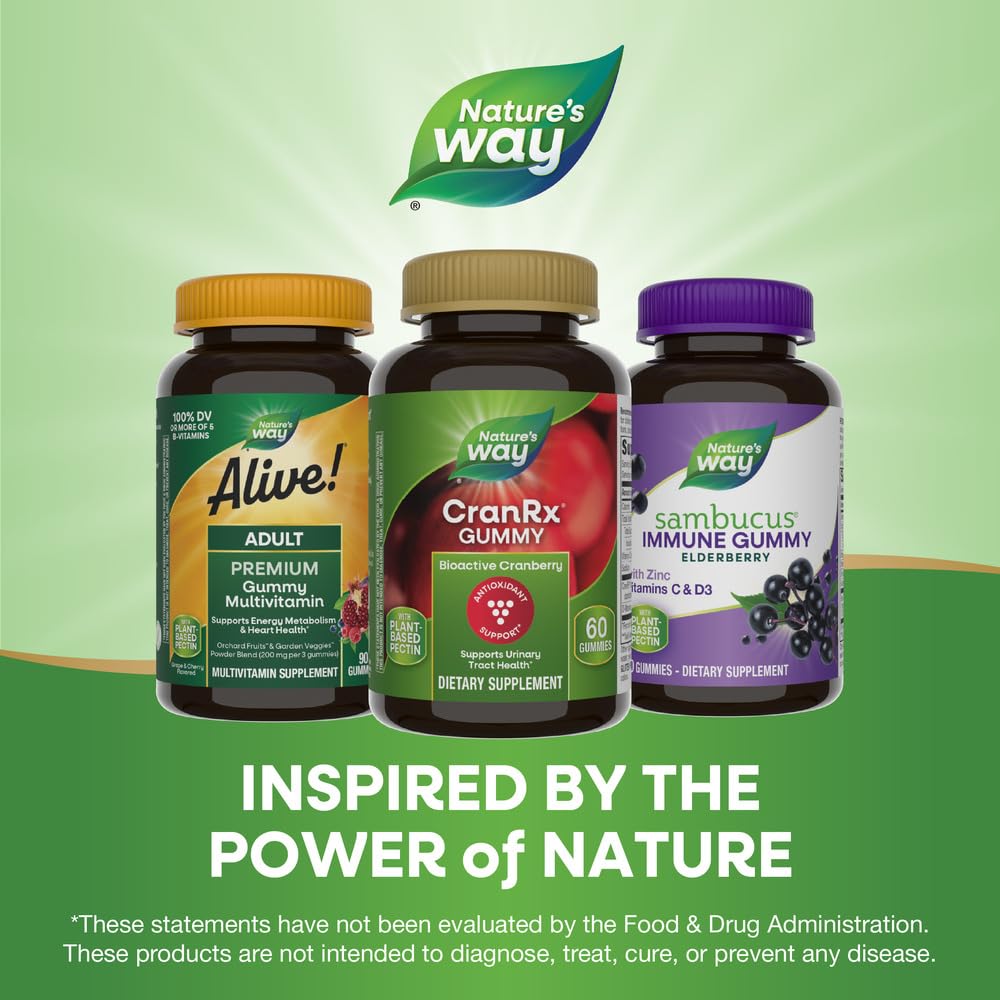 60 gummies count shown on CranRx packaging for daily wellness.