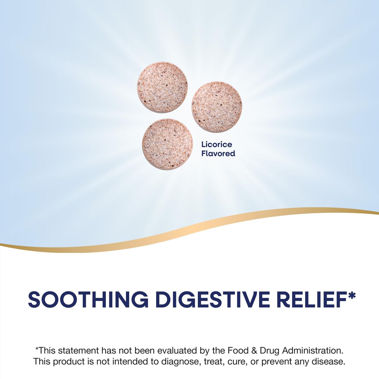 Nature's Way DGL after meals usage promotes daily digestive support.