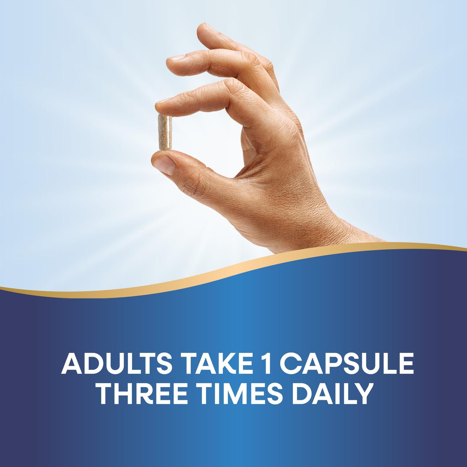 Nature's Way fennel seed daily dose table shows 480 mg per capsule