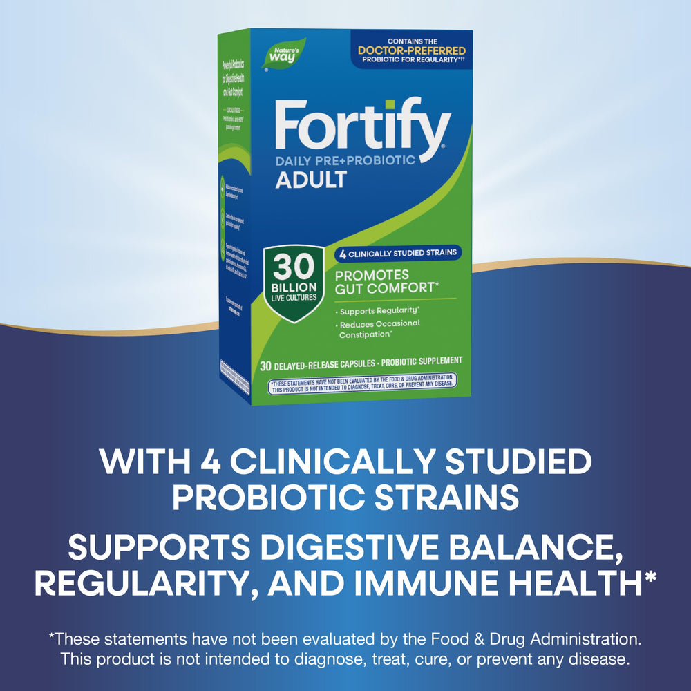 Nature's Way Fortify Daily Non-GMO Gluten-Free badge appeals to health-conscious shoppers