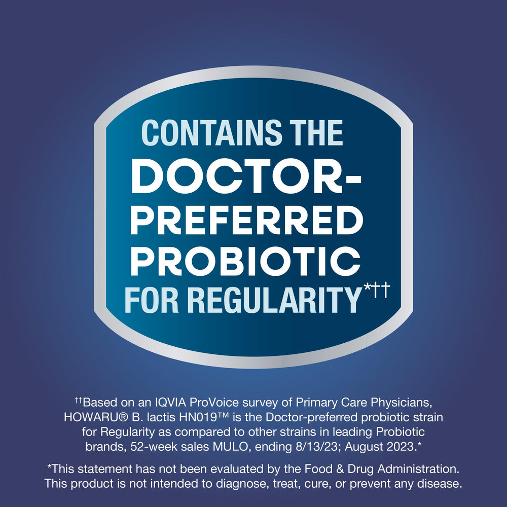 Close up of 50B cultures label on Fortify bottle