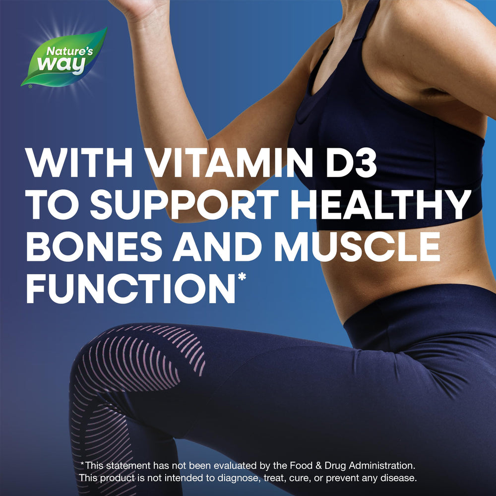 Nature's Way Glucosamine Liquid label highlights ultra-strength blend and key ingredients.