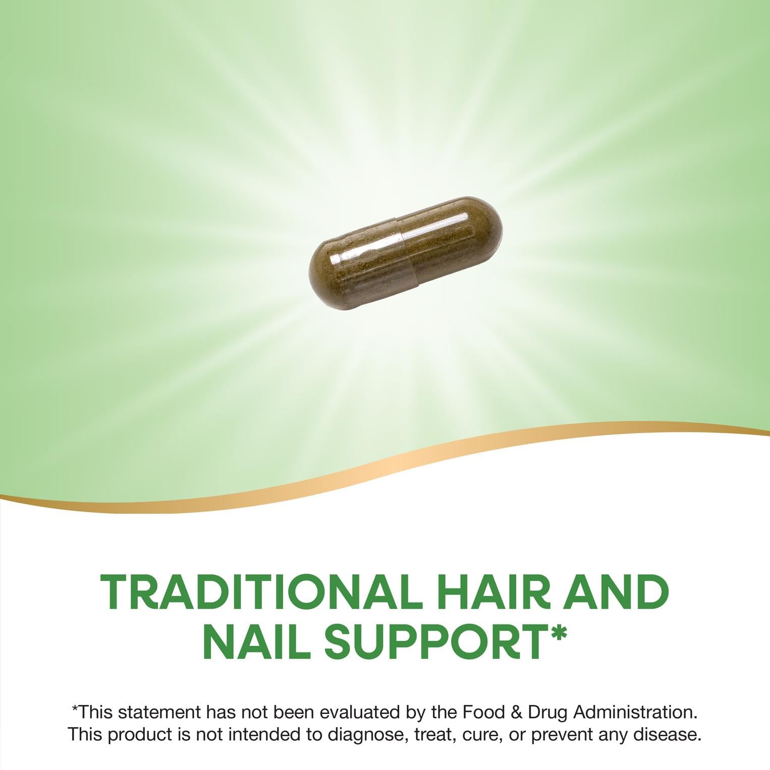 Nature's Way Horsetail Grass eco-friendly packaging emphasizes recycled materials