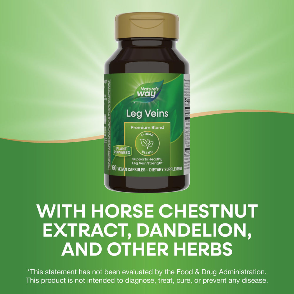 Dandelion root detail in Nature's Way Leg Veins formula