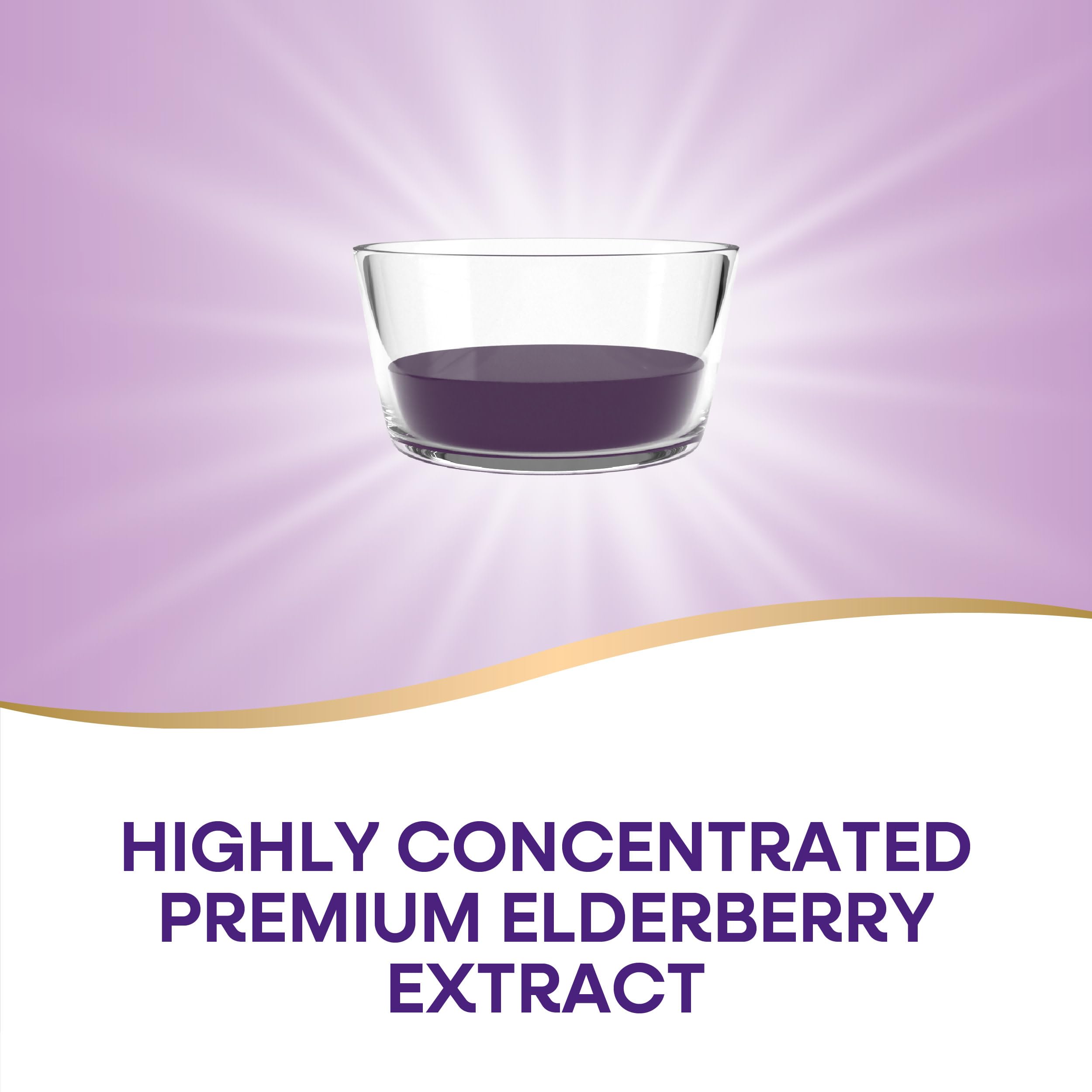 Measuring spoon portion with Nature's Way Sambucus syrup for adults and kids