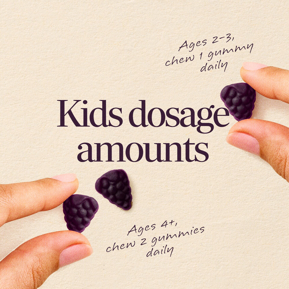 Nature’s Way Sambucus Kids Gummies berry flavor appealing to children