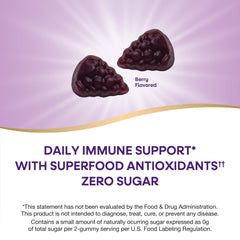 Nature's Way elderberry extract with anthocyanins in berry form.