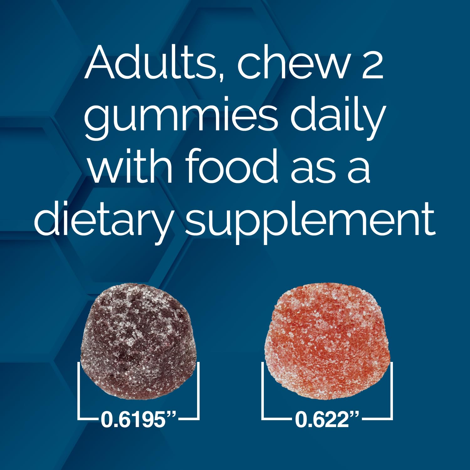 Nature's Wonder Men's Multivitamin Gummies close-up texture emphasizing berry taste and daily wellness support