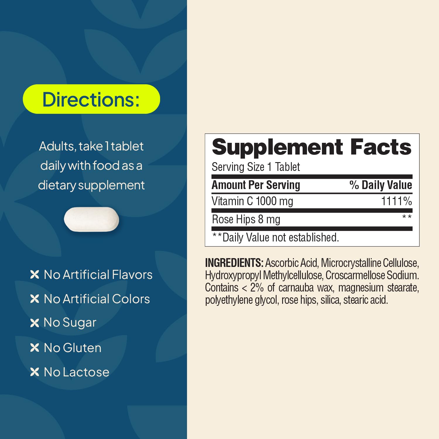 Gluten-free and lactose-free Nature's Wonder packaging badge