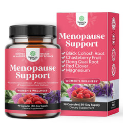 Nature's Craft Complete Menopause bottle with capsules for balanced daily comfort.
