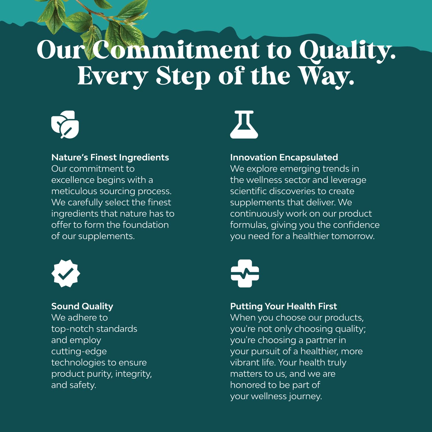 Natures Craft facility shot conveys GMP standards and quality assurance.